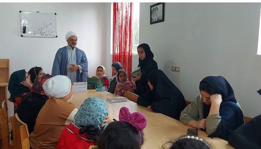 برگزاری کارگاه بصریت ودانایی در کتابخانه